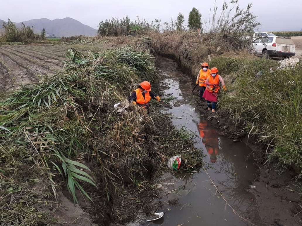 Minagri realizará mantenimiento a 102 canales de riego en Barranca